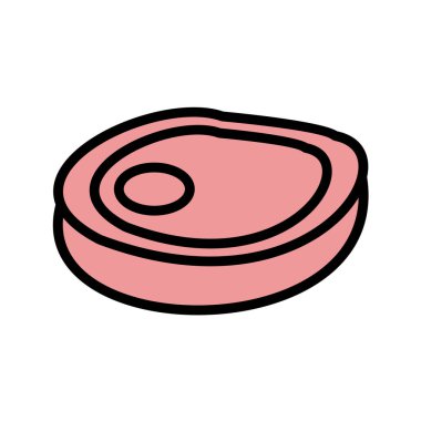  Gıda ve içecek Web ikonu vektör illüstrasyonu