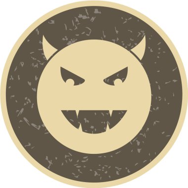 Moda Biçimli Emoji Simgesi İzole Arkaplan 