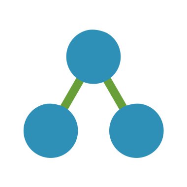 Multimedya düz simgesi beyaz arkaplanda izole edildi