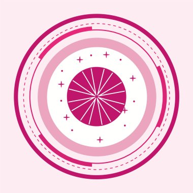 Gıda Web ikonu vektör illüstrasyonu 