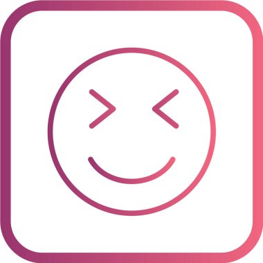 Emoji Simgesi Moda Biçiminde, vektör