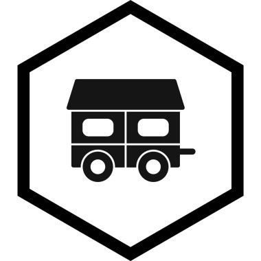 Mobil Ev Simgesi Moda Biçimli İzole Arkaplan