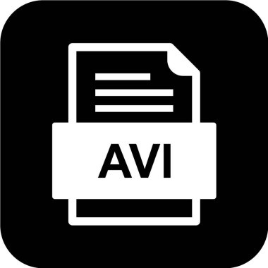 dosya biçimi simgesi, vektör illüstrasyonu