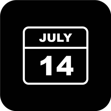 Takvim simgesi tasarımı, vektör illüstrasyonu