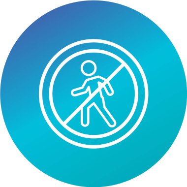 Yol simgesi, vektör illüstrasyonu