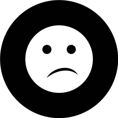 Gülümseme simgesi, vektör illüstrasyonu