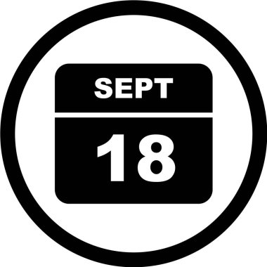 Takvim simgesinin vektör illüstrasyonu 