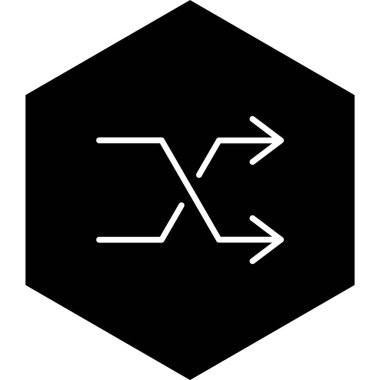 Simgeyi Moda Biçiminde Karıştır İzole Arkaplan