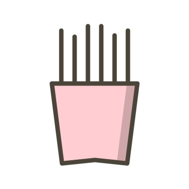  Gıda ve içecek Web ikonu vektör illüstrasyonu