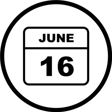 Takvim simgesi tasarımı, vektör illüstrasyonu