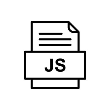 dosya biçimi simgesi, vektör illüstrasyonu