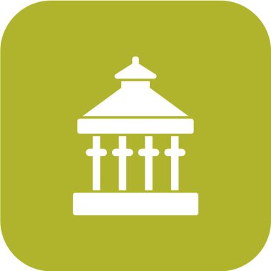 Emlak simgesi vektör illüstrasyonu 