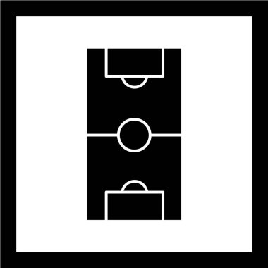 Modern b 'nin vektör illüstrasyonu futbol için eksik simge