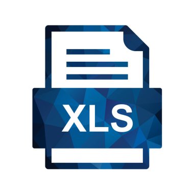 dosya biçimi simgesi, vektör illüstrasyonu