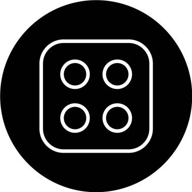 minimalist vektör illüstrasyonu, uygulama simgesi