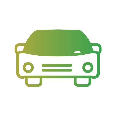 Araba tabelası simgesi. vektör illüstrasyonu 