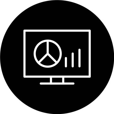 seo modern simgesinin vektör illüstrasyonu