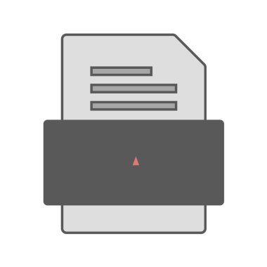 dosya biçimi vektör illüstrasyonuName