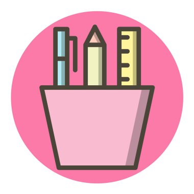 Okul, eğitim, vektör illüstrasyonu 