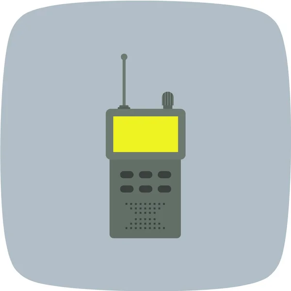 Ilustración Vectorial Del Teléfono Icono Simple — Vector de stock