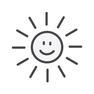 hava simgesi tasarımı, vektör illüstrasyon eps10 grafiği