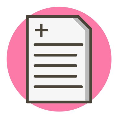 dosya biçimi simgesi vektörü