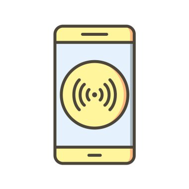 Mobil Uygulamalar konsept vektör çizimi beyaz arkaplan üzerinde 