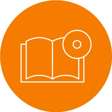 açık kitap simgesi. Eğitim sembolü okumak. vektör illüstrasyonu