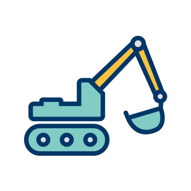 Kamyon simgesi beyaz arka planda izole edilmiş. ulaşım sembolü vektör çizimi. 