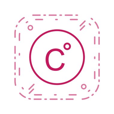 minimalist vektör illüstrasyonu, uygulama simgesi