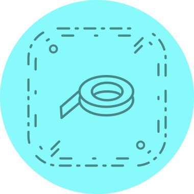 Teyp Simgesi Moda Biçiminde İzole Arkaplan 