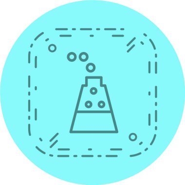 Bilim simgesinin vektör illüstrasyonu