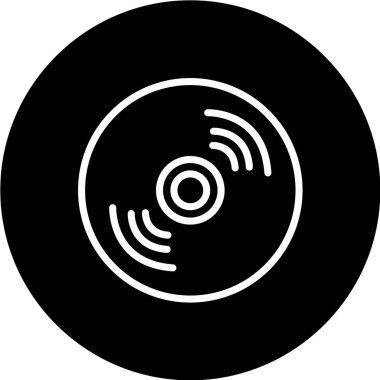 minimalist vektör illüstrasyonu, uygulama simgesi