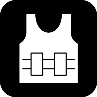 minimalist vektör illüstrasyonu, uygulama simgesi