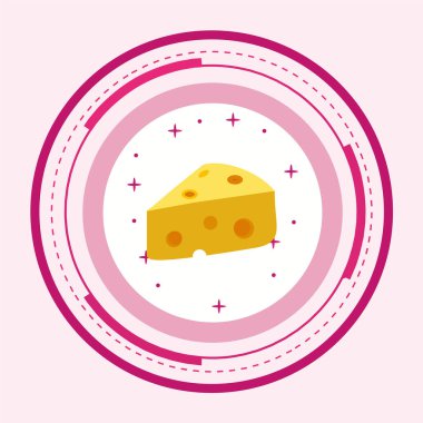 Gıda Web ikonu vektör illüstrasyonu 