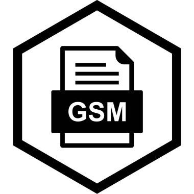 dosya biçimi simgesi vektör illüstrasyonu