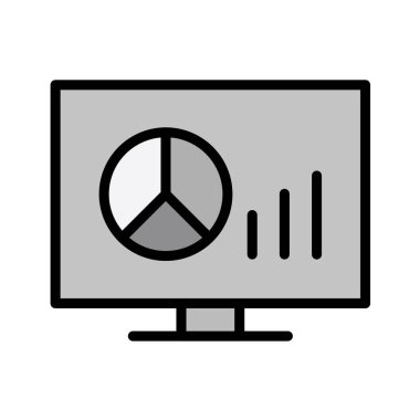 seo modern simgesinin vektör illüstrasyonu 