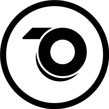 minimalist vektör illüstrasyonu, uygulama simgesi