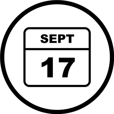 Takvim simgesinin vektör illüstrasyonu 