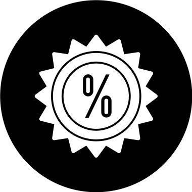 Beyaz arkaplanda indirim etiketi