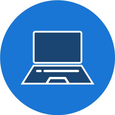 bilgisayar simgesi vektörü beyaz arkaplanda izole edildi