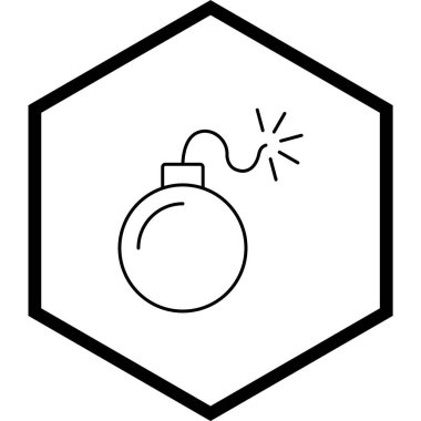 Moda Biçimli Patlama Simgesi İzole Arkaplan      