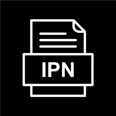 dosya biçimi simgesi, vektör illüstrasyonu