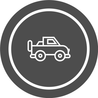 minimalist vektör illüstrasyonu, uygulama simgesi