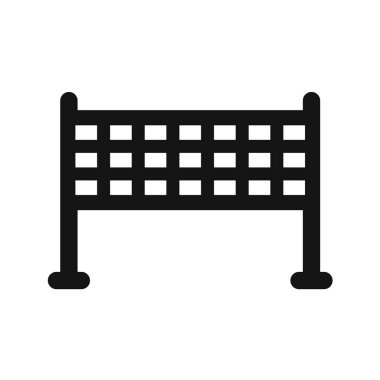 Beyaz arkaplanda spor konsepti vektör illüstrasyonu 