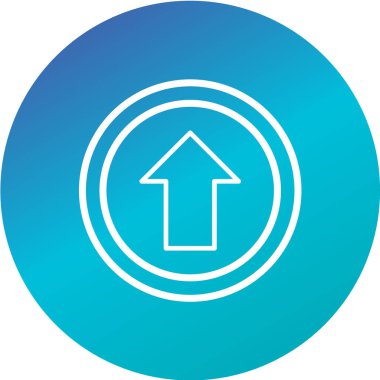 Yol simgesi, vektör illüstrasyonu