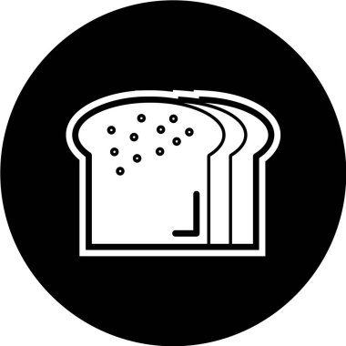 Gıda Web ikonu vektör illüstrasyonu 