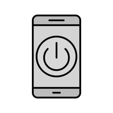 Mobil Uygulama Simgesinde Moda Tarzı İzole Arkaplan Gücü