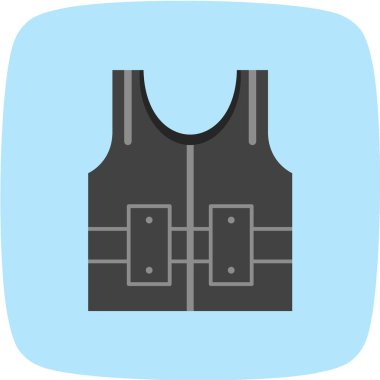 yeleğin vektör illüstrasyonu