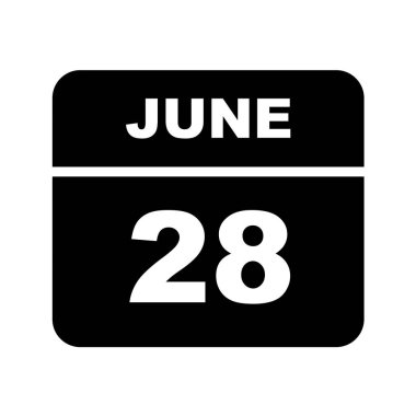 Takvim simgesi tasarımı, vektör illüstrasyonu